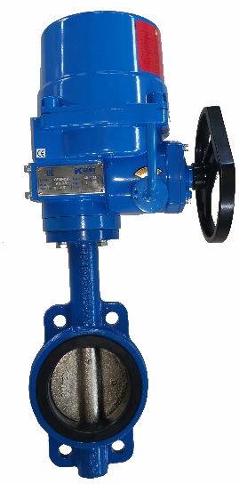 Затвор дисковый поворотный с электроприводом QT Ø DN 40 – DN 1200